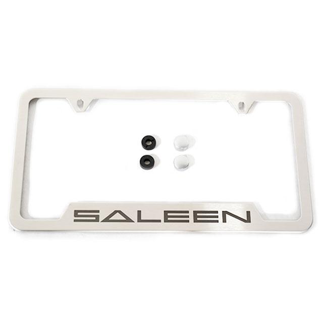 "Saleen" Stainless License Plate Frame